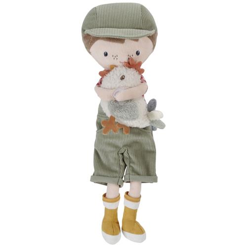 Se Little Dutch Farmer Jim Dukke Med Høne | Grønn | 1-2 years ved Babyshop