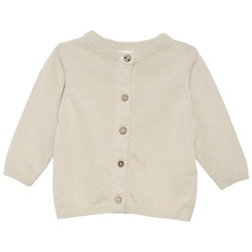 Se Fixoni Cardigan Oatmeal | Beige | 56 cm ved Babyshop