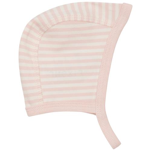 Se Fixoni Stribet Babyhue Sepia Rose | Lyserød | 44 cm ved Babyshop