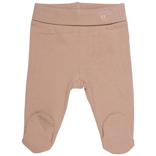 Se Fixoni Footed Leggings Stucco | Hvid | 44 cm ved Babyshop