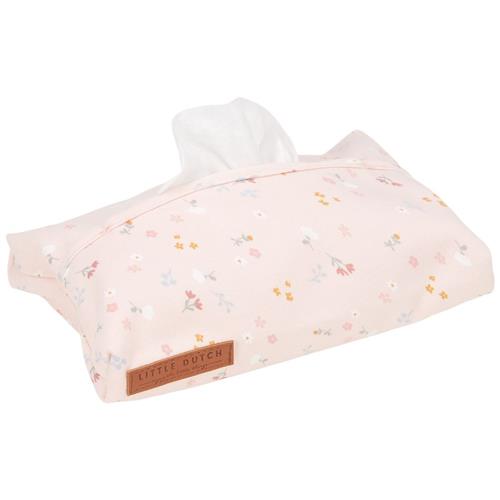 Se Little Dutch Vådserviettersag Little Pink Flowers | Lyserød | 0-3 ved Babyshop