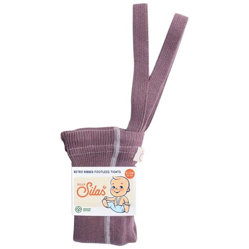 Se Silly Silas GOTS Fodsløse strømpebukser Açaí Smoothie | Lilla | 6-12 months ved Babyshop