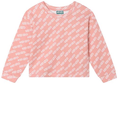 Kenzo Logo Sweatshirt Nude | Lyserød | 4 years