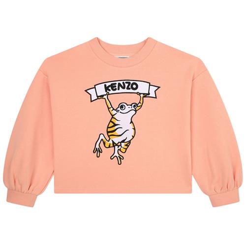 Kenzo Sweatshirt Med Tryk Nude | Lyserød | 4 years