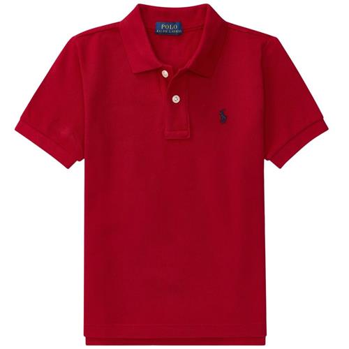 Ralph Lauren Logo Poloshirt Rød | Rød | 94-100 cm