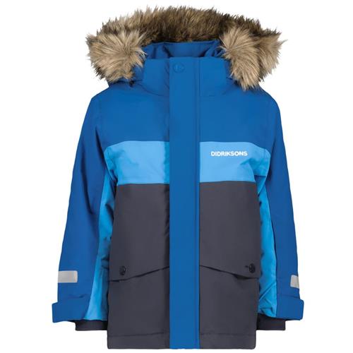 Didriksons Bjärven Kids Parka Classic Blue | Blå | 100 cm