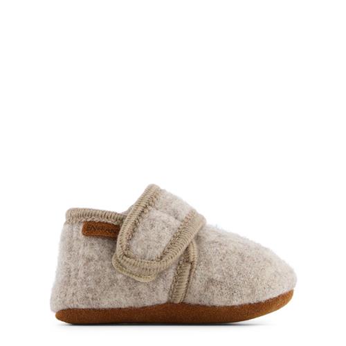 Se EnFant Baby Tøfler Sand Melange | Beige | 17-18 EU ved Babyshop