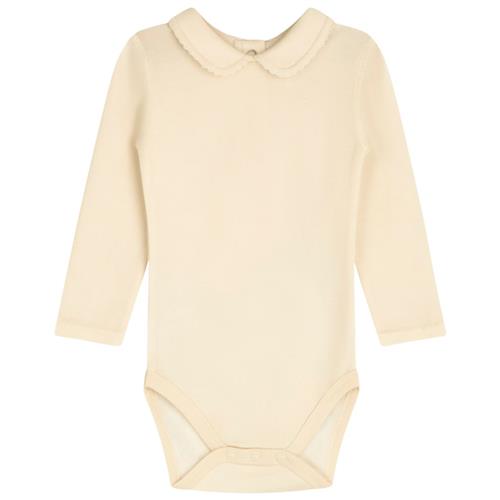 Hust&Claire Beate Babybody Ecru | Beige | 62 cm