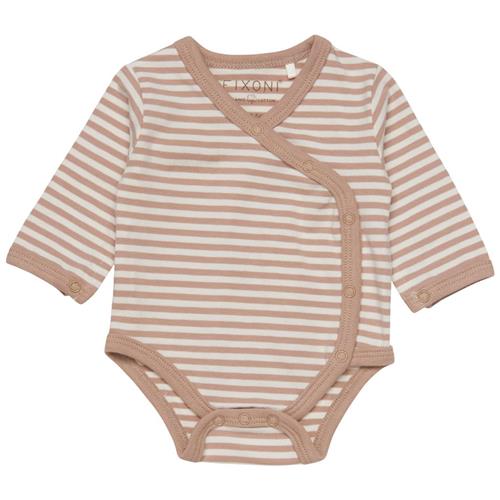 Se Fixoni Stribet Wrap Body Stucco 44 cm  Beige  44 cm  Unisex ved Babyshop