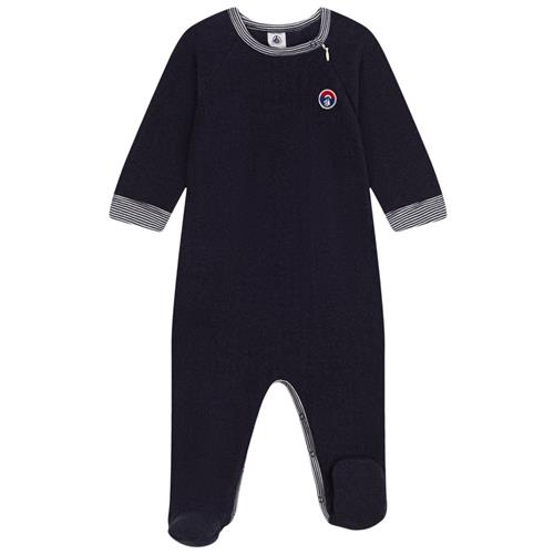 Se Petit Bateau Sparkedragt Navyblå | Marine blå | 6 months ved Babyshop