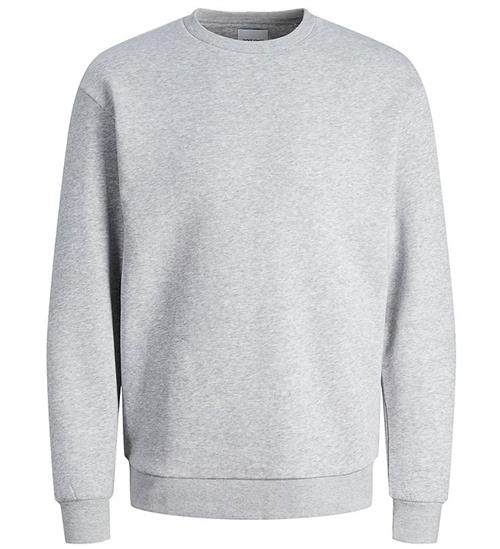 Jack & Jones Jack & Jones Sweatshirt - JjeBradley - Noos - Light Grey Melange