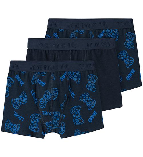 Name It Name It Boxershorts - NkmBoxer Gamer - 3-pak - Noos - Dark Sapph