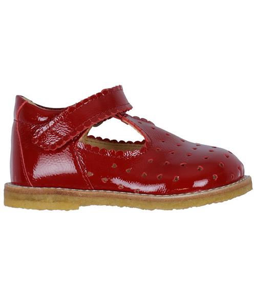 Se Angulus Tullesko - Dark Red m. Hjerter ved KidsWorld