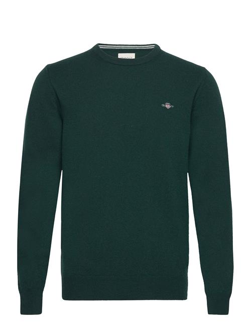 Superfine Lambswool C-Neck GANT Green