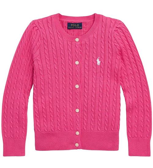 Se Polo Ralph Lauren Polo Ralph Lauren Cardigan - Strik - Pink ved KidsWorld