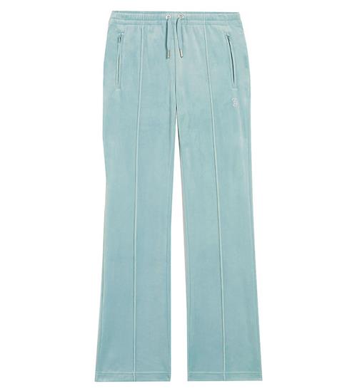 Juicy Couture - Teen Juicy Couture Velurbukser - Blue Surf m. Similisten