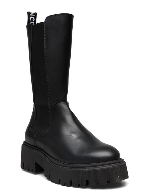 Se Bianco Biagarbi High Chelsea Boot Crust Bianco Black ved Booztlet