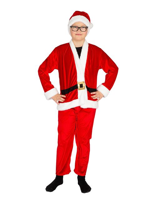 Costume Santa Boy 7-9 Joker Patterned