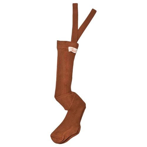 Se Silly Silas GOTS Strømpebukser Cinnamon | Brun | 2-3 years ved Babyshop