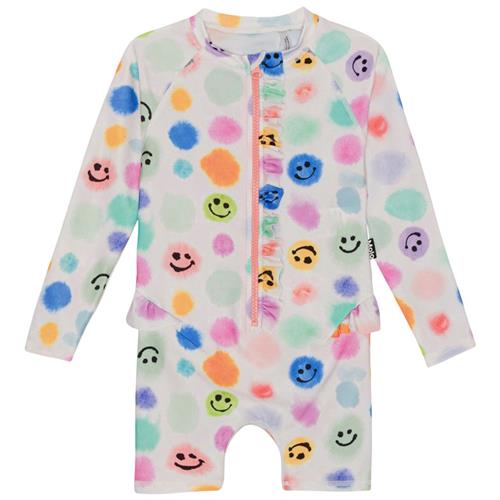 Se Molo Nigella UV-dragt Painted Dots |  | 86/92 cm ved Babyshop