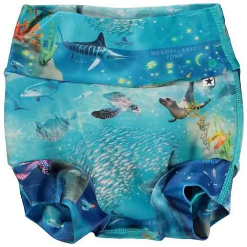 Se Molo Nick Svømmeble Ocean Zones | Blå | 74/80 cm ved Babyshop