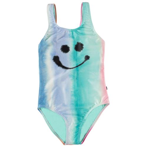 Molo Nika Badedragt Colorful Smile | Blå | 86 cm