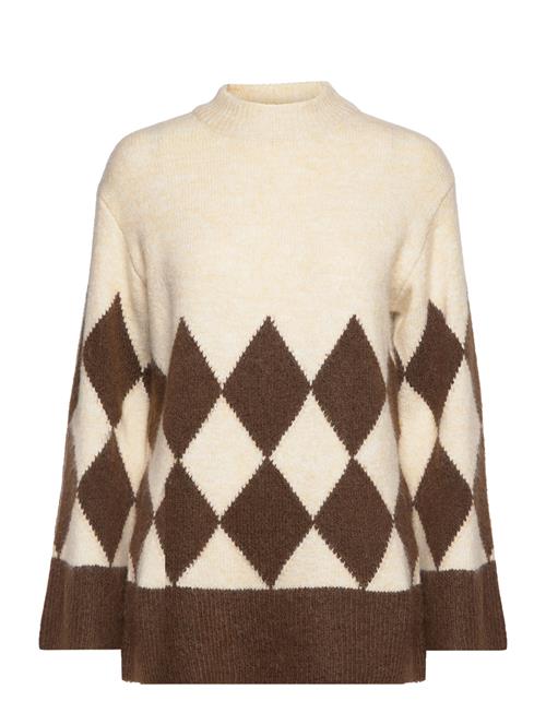 Object Objperla Geromia Knit Pullover 128 Object Beige