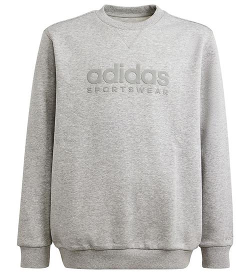 Se adidas Performance adidas Performance Sweatshirt - J Allszn GFX SW - GrÃ¥ Melange ved KidsWorld