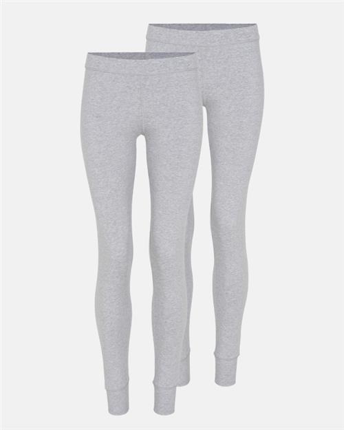 Leggings | 2-pak | Bambusviskose | Grå