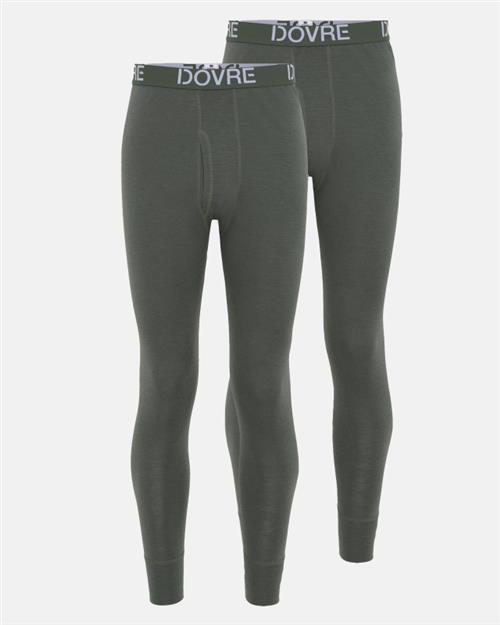 Long johns 2-pak | 100 merino uld | Grøn