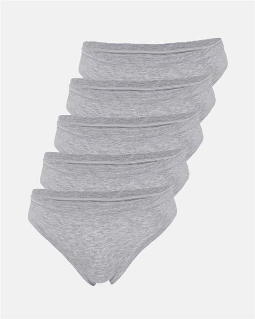 String 5-pak | Bambusviskose | Grå