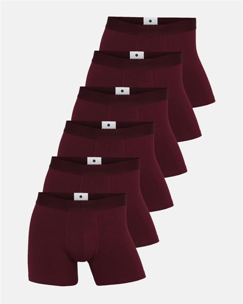 Tights 6-pak | Bambusviskose | Rød