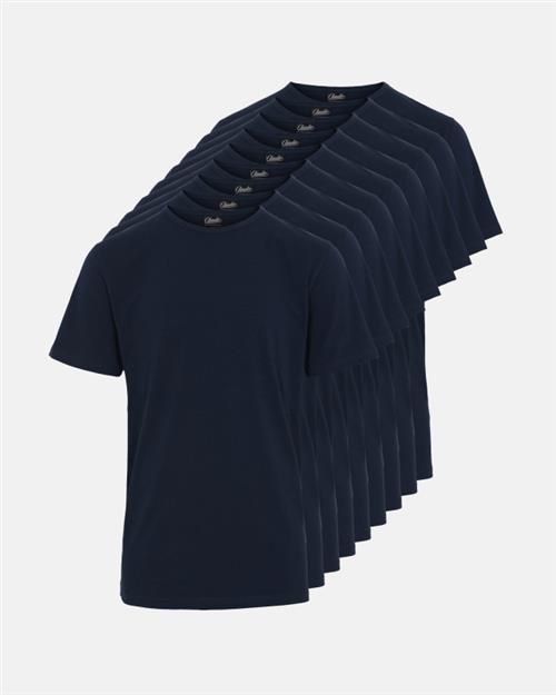 T-shirts | 9-pak | Økologisk bomuld | Navy