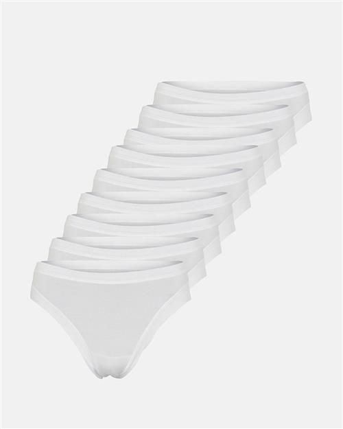 Tai 9-pak | Bambusviskose | Hvid