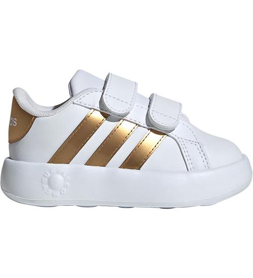 Se adidas Performance Sko - Grand Court 2.0 CF I - Hvid/Guld ved KidsWorld