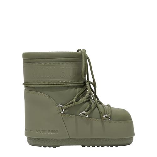 Se Moon Boot Icon Rubber Lave Støvler Khaki | Grønn | 33-35 EU ved Babyshop