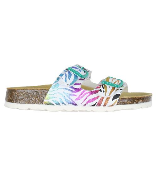 Se Superfit Sandaler - Hvid m. MÃ¸nster ved KidsWorld
