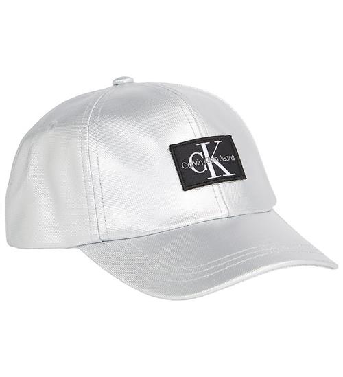 Calvin Klein Calvin Klein Kasket - SÃ¸lv m. Logo