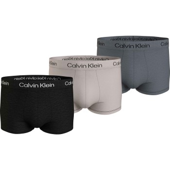 Calvin Klein 3P Stencil Logo Cotton Stretch Trunk Flerfarvet-2 bomuld XX-Large Herre