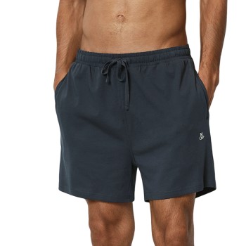 Se Marc O'Polo Marc O Polo Men Shorts Marineblå bomuld Medium Herre ved Timarco