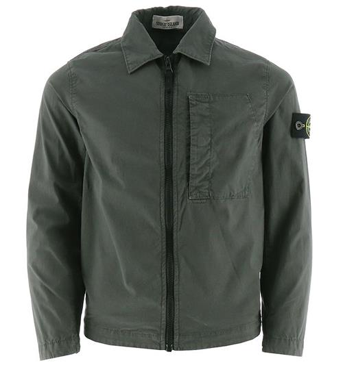 Stone Island Jakke Overshirt - Blue Grey