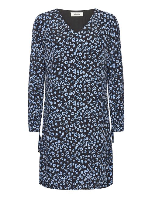 Fidel Short Print Dress Modström Blue