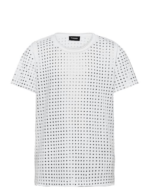 Se Diesel Tjraty T-Shirt Diesel White ved Booztlet