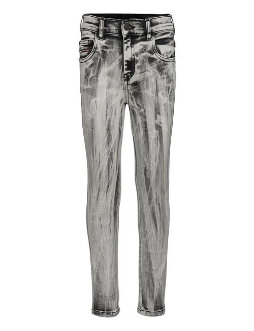 Se D-Slandy-High-J Trousers Diesel Black ved Booztlet