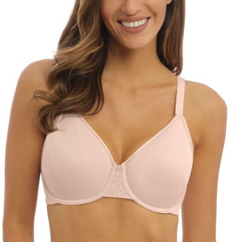 Wacoal Bh Back Appeal Minimizer Bra Rosa nylon C 85 Dame