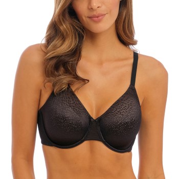 Wacoal Bh Back Appeal Underwire Bra Sort nylon C 80 Dame