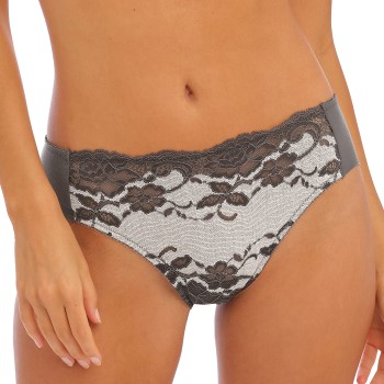 Wacoal Trusser Florilege Brief Sort Mønster Small Dame