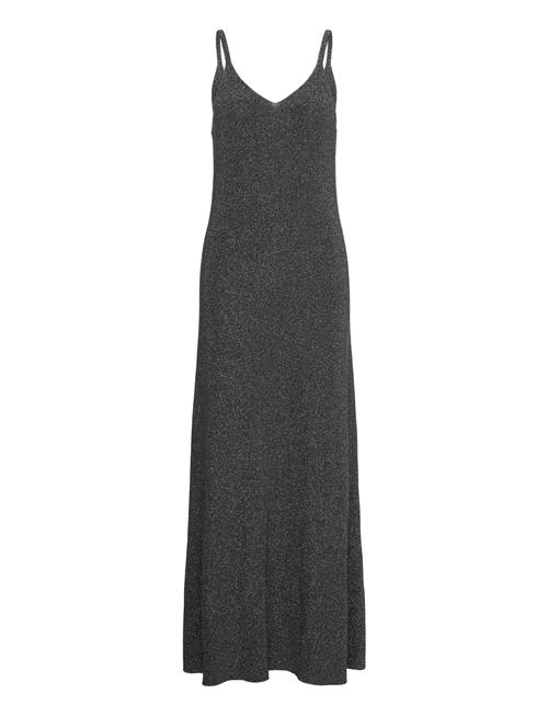 Long Lurex Dress Mango Black