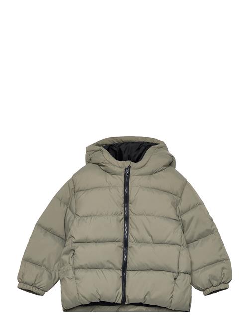 Mango Quilted Jacket Mango Khaki