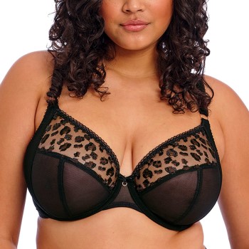 Elomi Bh Namrah Underwire Bandless Plunge Bra Sort F 80 Dame